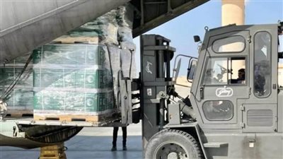 وصول الطائرة الإغاثية السعودية الـ55 لإغاثة الشعب الفلسطيني في قطاع غزة   