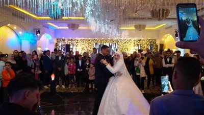 زفاف الكابتن عبد الرحمن خالد على شيماء وهيب بدار المركبات