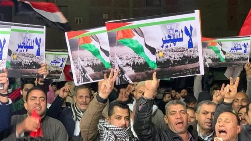 تظاهرات سلمية بالبحيرة