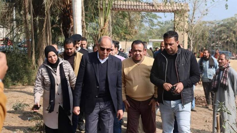 محافظ المنيا يتفقد