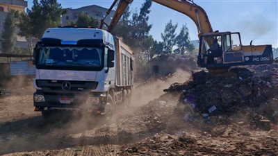 رفع 1880 طن مخلفات بلدية وتراكمات من مقلب عشوائي بالدقهلية 