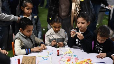 «فعاليات فنية» و«ورش تفاعلية» في جناح الطفل بمعرض الكتاب