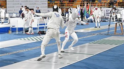 اليوم.. منافسات فردي الناشئين بكأس العالم لسيف المبارزة بالعاصمة الإدارية