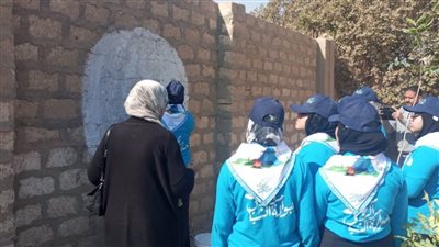 رئيس مدينة الغنايم بأسيوط يتابع مبادرة 