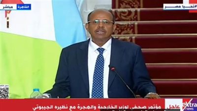 وزير خارجية جيبوتي: الرئيس السيسي استطاع الحفاظ على أمن مصر في هذه المنطقة المضطربة