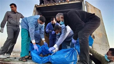 انتشال جثامين 20 شهيدًا فلسطينيًا بمدينة الشيخ زايد شمال قطاع غزة