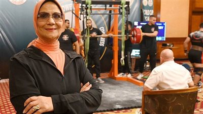 غادة عبدالحميد: تنظيم كأس العالم للقوة البدنية في منطقة الأهرامات أبهر الجميع