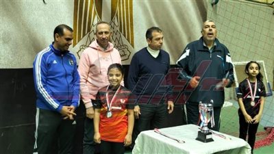 بطلة تنس طاولة المشروع القومي للموهبة تحصد فضية بطولة الجمهورية