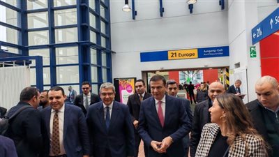 وزير الزراعة يشهد افتتاح معرض برلين الدولي 