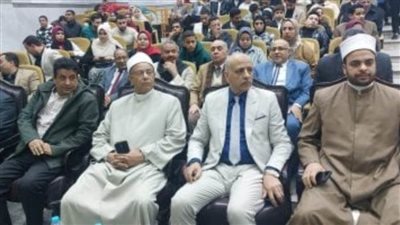 وكيل الأوقاف بسوهاج يشهد احتفالية 