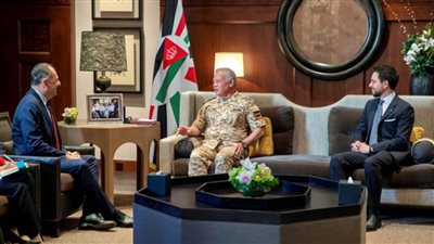 العاهل الأردني يؤكد ضرورة تثبيت وقف إطلاق النار بقطاع غزة