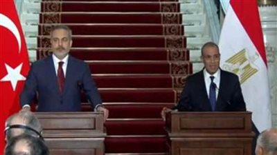 مصر وتركيا تجددان رفضهما لأي مساس بحقوق الشعب الفلسطيني 