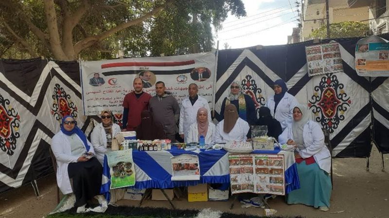 جانب من القافلة