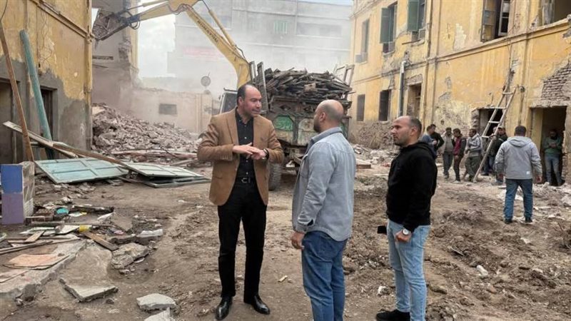 جانب من حملة الازالة