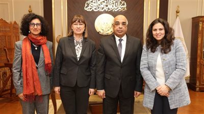 وزير العدل يستقبل المنسق المقيم للأمم المتحدة في مصر 
