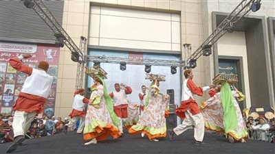 الفنون الشعبية لبني سويف والعريش تختتم فعاليات 