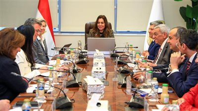وزيرة التنمية المحلية تبحث مع وفد الوكالة الألمانية للتعاون الدولي مجالات التعاون المشترك