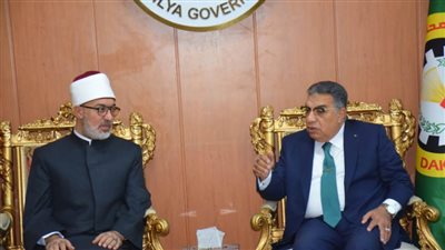 مفتي الجمهورية يصل الدقهلية للتهنئة بالعيد القومي للمحافظة 