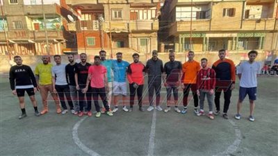 تصفيات تمهيدية لدوري الأندية الصغيرة والأحياء الشعبية فى بيلا بكفر الشيخ