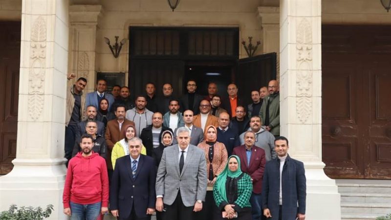 وفد جامعة دمنهور