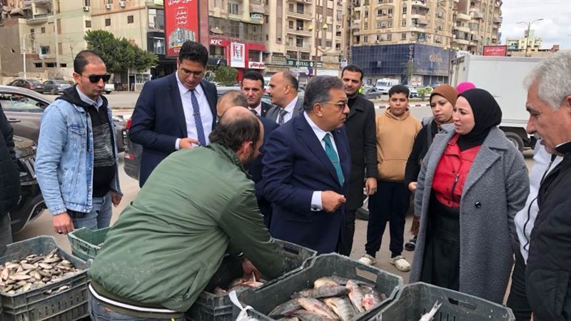 جولة محافظ الدقهلية