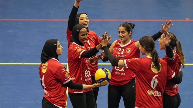 سيدات طائرة الأهلي