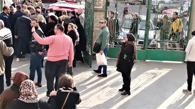 تشييع جنازة الزميل محمد منير من مسجد النور بالعباسية 