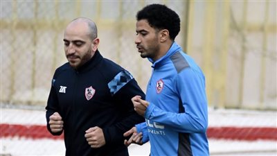 عمر جابر ينتظم في تدريبات الزمالك 