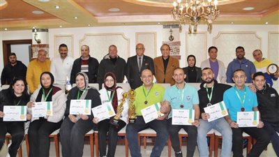 ناديا بورفؤاد والقناة يتقاسمان المراكز الأولى في بطولة كأس مصر للدارتس