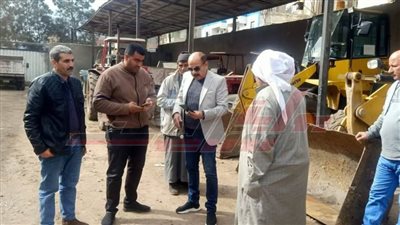جولة تفقدية لمتابعة الحملة الميكانيكية بسيدي سالم