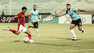 الشوط الأول| الأهلي يتعادل سلبيًا أمام غزل المحلة بالدوري الممتاز