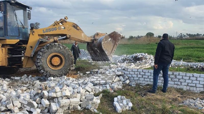 جانب من حملات إزالة