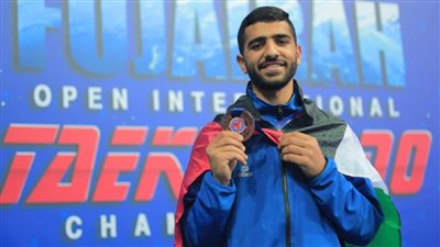 علي الشامي يحرز برونزية لفلسطين في بطولة الفجيرة الدولية للتايكواندو