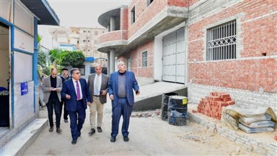 محافظ الدقهلية يتابع أعمال إنشاء وحدة المرور الجديدة بميت غمر