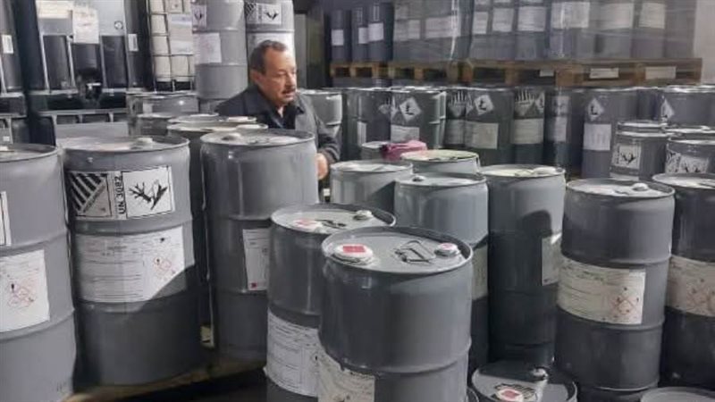 جانب من المضبوطات