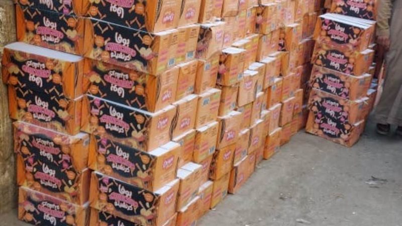 جانب من المضبوطات