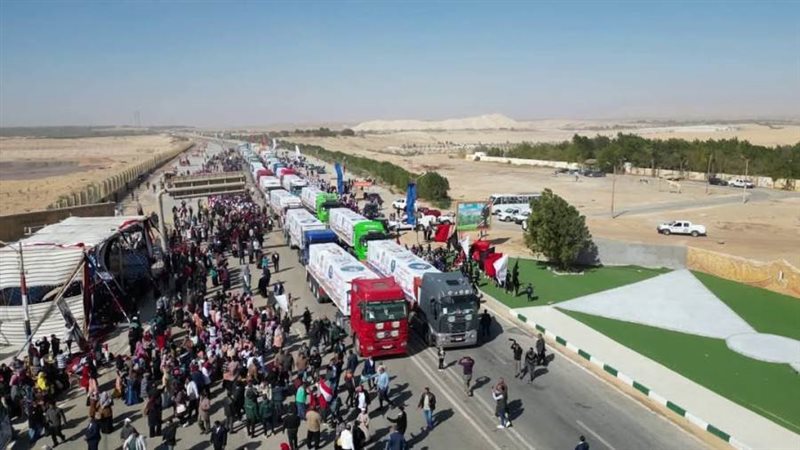 قافلة محافظة الوادى