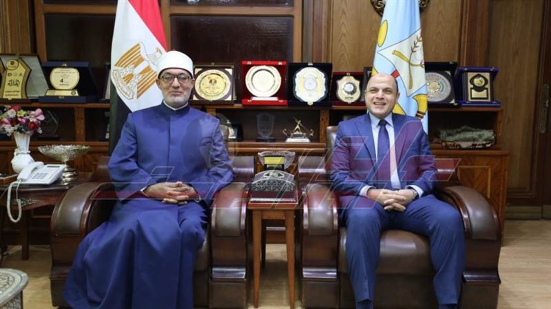 محافظ كفر الشيخ ومفتي