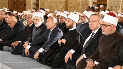 وزير الاوقاف يشهد احتفال الوزارة بليلة النصف من شعبان 