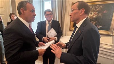 وزير الخارجية والهجرة يلتقى مع وزير خارجية النرويج