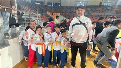 تايكوندو نادى مطوبس يقتنص 5 ميداليات في بطولة كأس مصر للتايكوندو