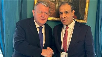 وزير الخارجية والهجرة يلتقى نظيره الدنماركي