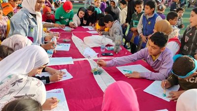 ختام جماهيري لقافلة «قصور الثقافة» بقرية كفر صراوة في بالمنوفية