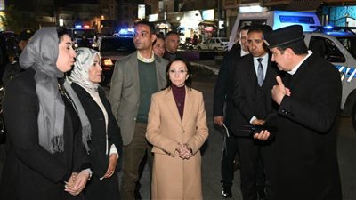 محافظ البحيرة تتفقد أعمال تطوير ميدان المعهد الدينى بشبرا دمنهور 