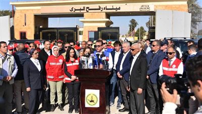 وزير الصحة من معبر رفح: جميع قطاعات الدولة حريصة على دعم الفلسطينيين