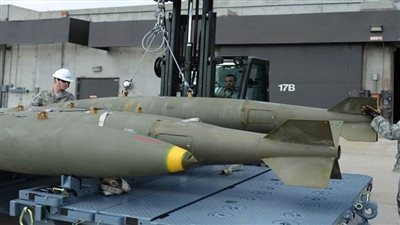    إسرائيل تتسلم شحنة قنابل ثقيلة من الولايات المتحدة أفرجت عنها إدارة ترامب