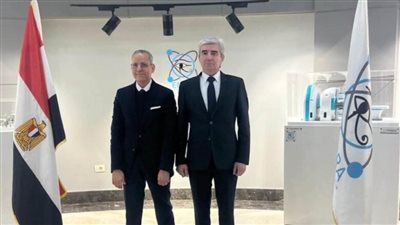 رئيس الرقابة النووية يستقبل رئيس الهيئة الإشعاعية الروسية