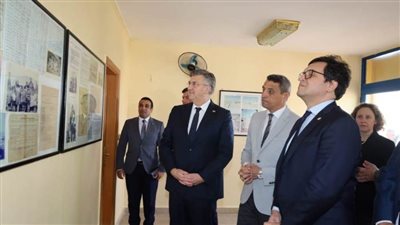 وزير الثقافة يرافق رئيس وزراء كرواتيا في زيارة للمتحف المصري الكبير
