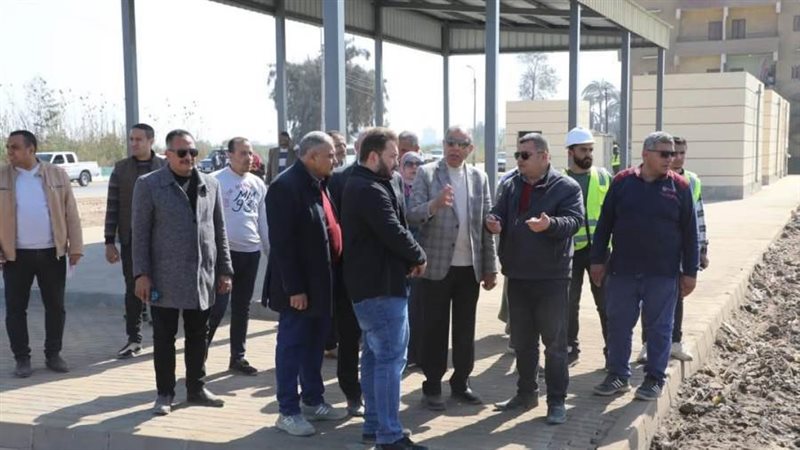 محافظ المنيا يتفقد