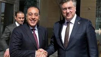 رئيسا وزراء مصر وكرواتيا يترأسان جلسة مباحثات موسّعة لتعزيز مستويات التعاون على مختلف الأصعدة